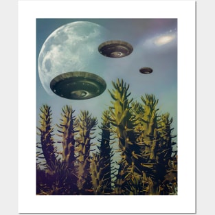 UFO Sighting Posters and Art